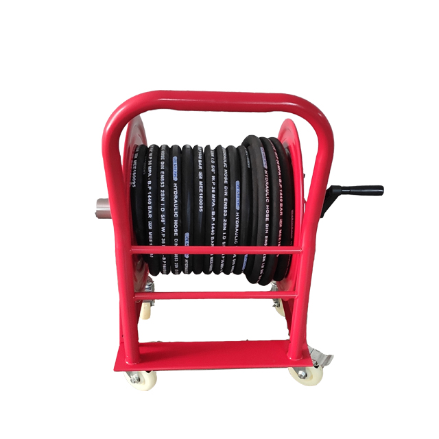Manual hose reel | Hose reel with wheels AMSH500D