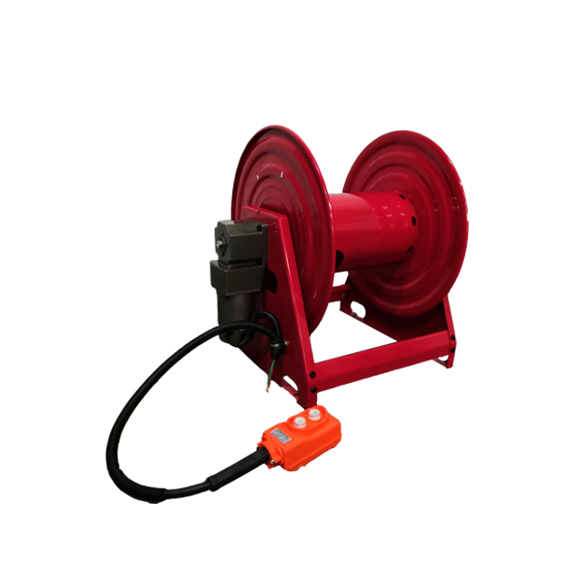 Capacity Steel Manual Hand Crank Air Compressor Hose Reel without Hose 100 ft 