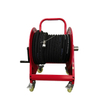 Manual hose reel | Hand crank reel with wheels AMSH500D