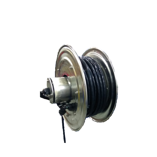 Industrial cable reel | Stainless extension cord reel ESSC410F - SUPERREEL