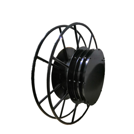Spring loaded extension cord reel | Large cable reel ESSC990F