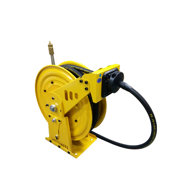 Retractable hose reel | Industrial pressure hose reel ASSH370D 