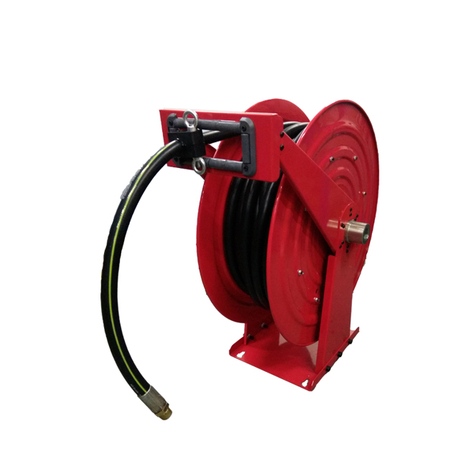 Retractable air hose reel | Industrial fire hose reel ASSH660D