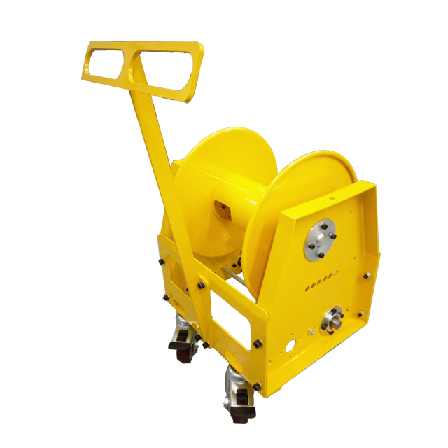 Heavy duty cable reel cart | Hand crank cord reel AMSC270D