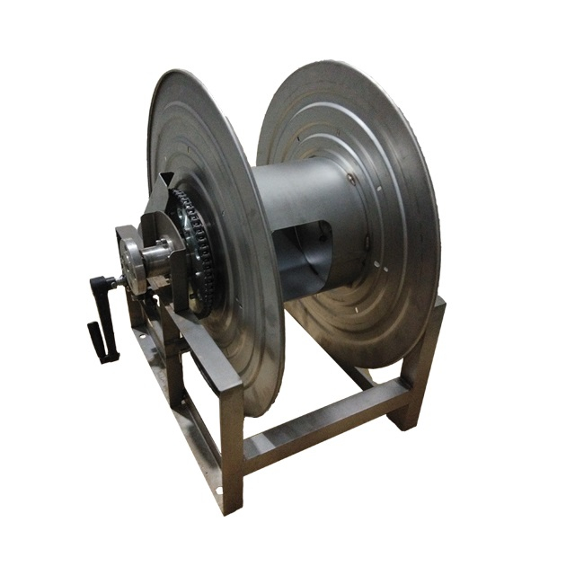 Stainless steel water reel | Hand crank rope reel AMSH680D