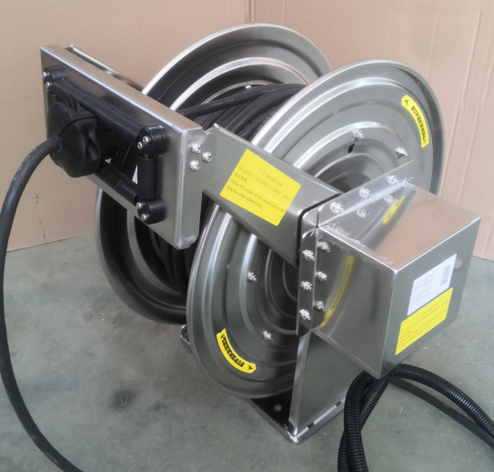 Heavy duty cable reel -12/3 SJEOOW stainless steel reel